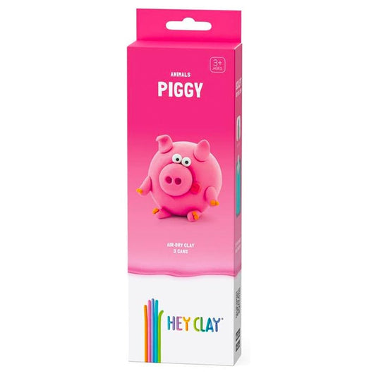HEY CLAY Claymates Animals - Piggy (3 Cans) - Loaded Dice
