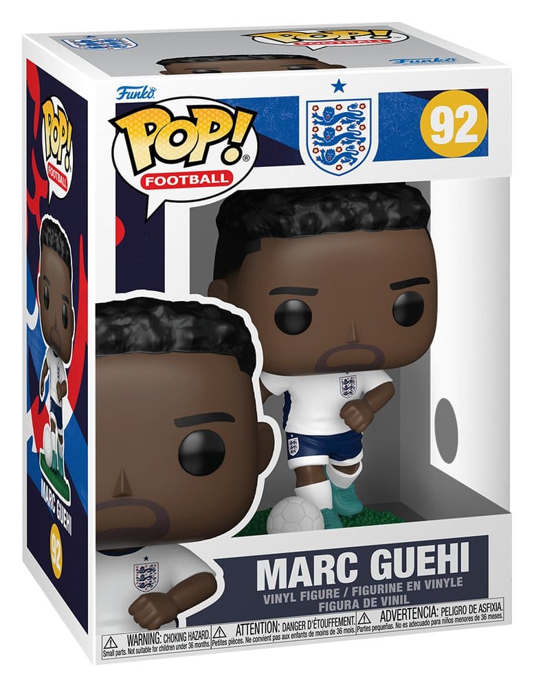 Funko POP! Football England Marc Guehi vinyl figure in window box, number 92