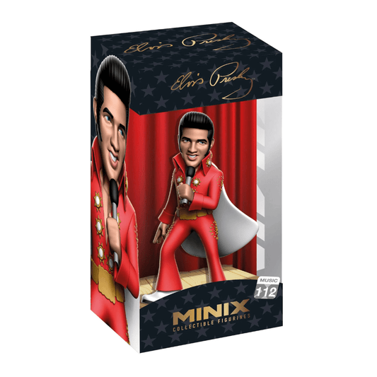 Elvis Presley Minix Elvis Red Suit 12cm (112) - Loaded Dice