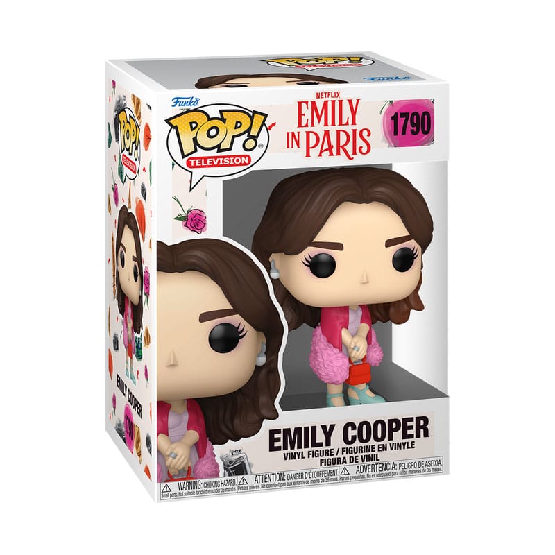 Funko Pop! Television Emily in Paris Emily Cooper figure 1790 in its window box