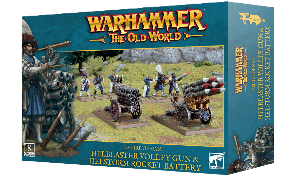 Empire of Man: Helblaster Volleygun/Helstorm Battery - Loaded Dice