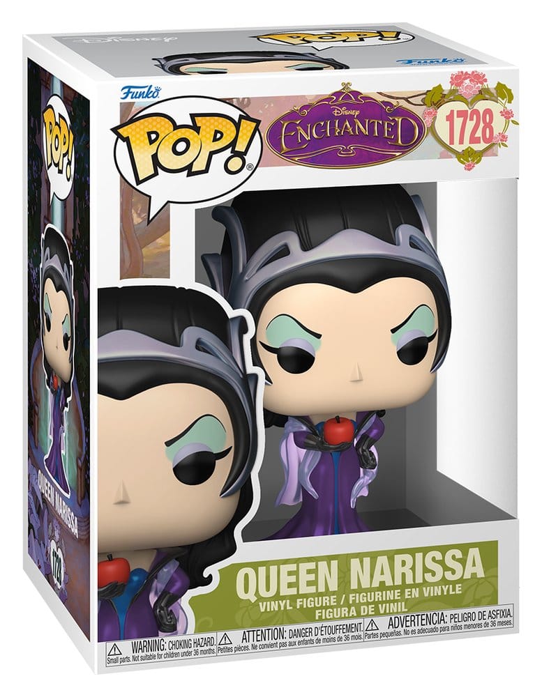 Queen Narissa Funko POP! vinyl figure in its Disney Enchanted window box, number 1728