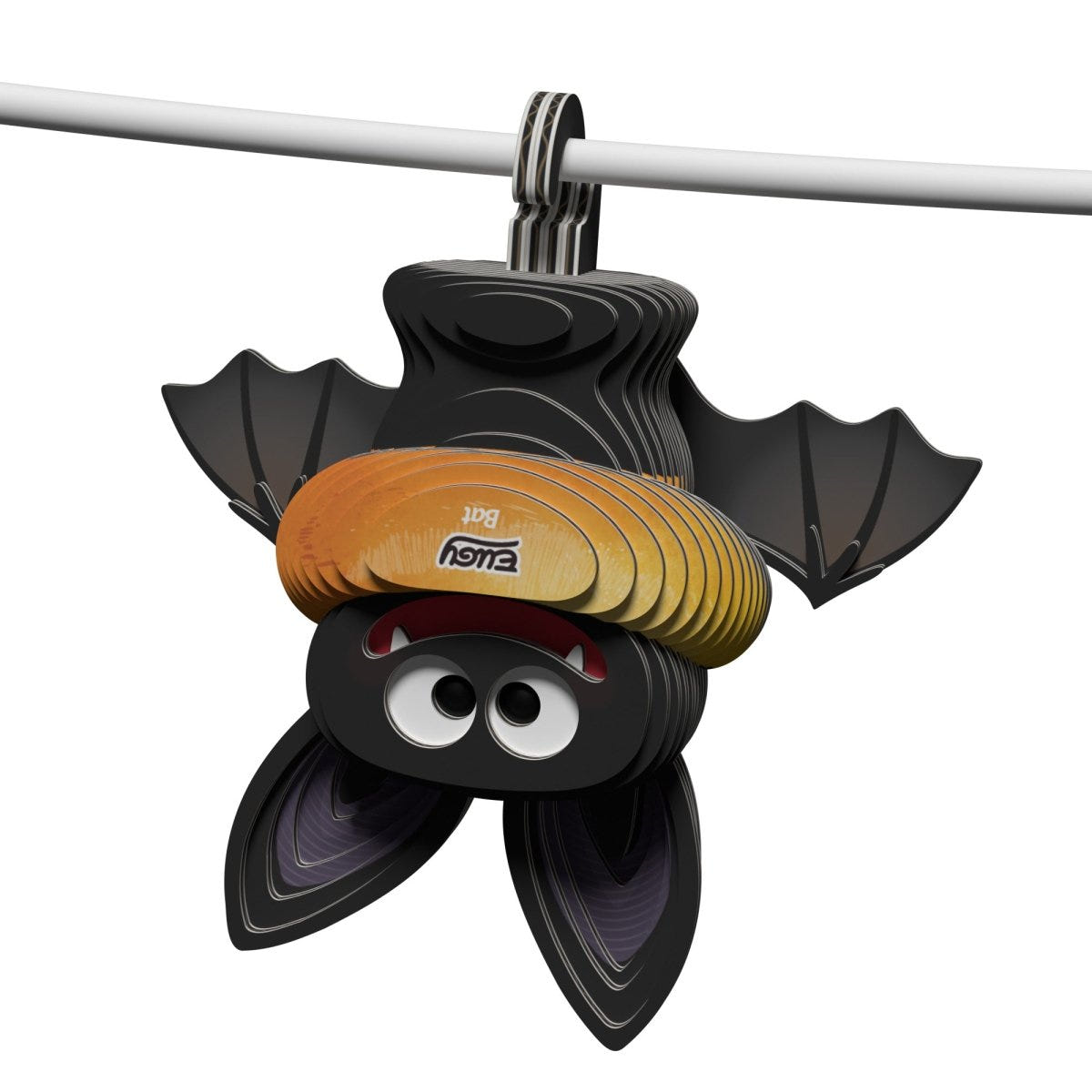 EUGY Bat 3D cardboard model kit - finished model