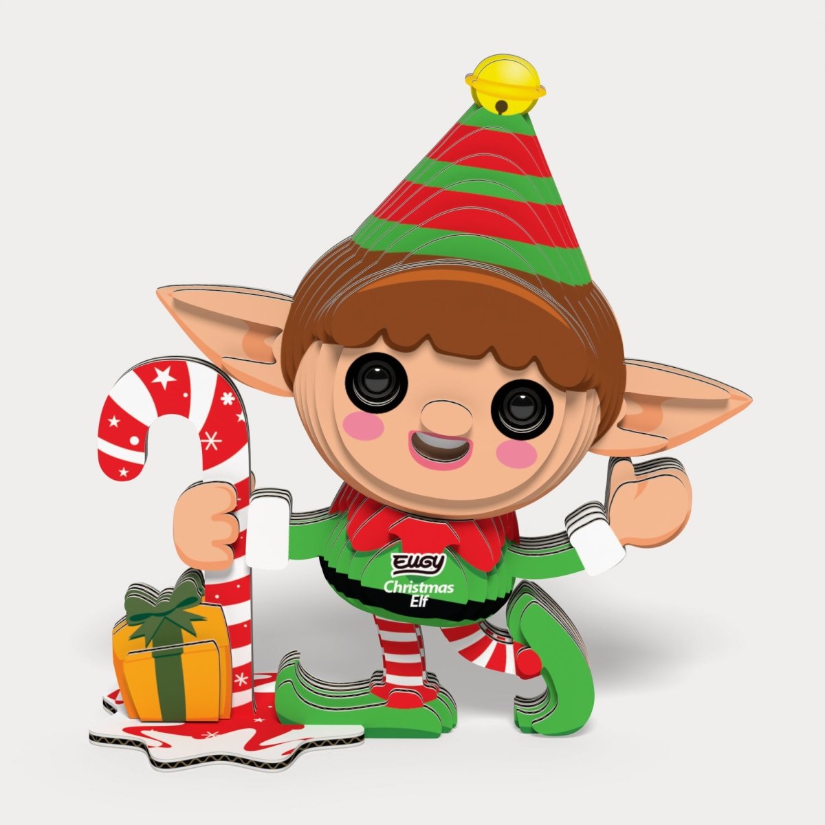 EUGY Christmas Elf 3D cardboard model – part of the EUGY Christmas Bundle