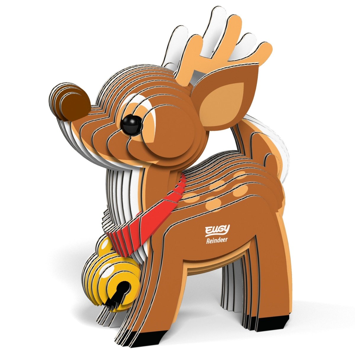EUGY Reindeer 3D cardboard model – part of the EUGY Christmas Bundle