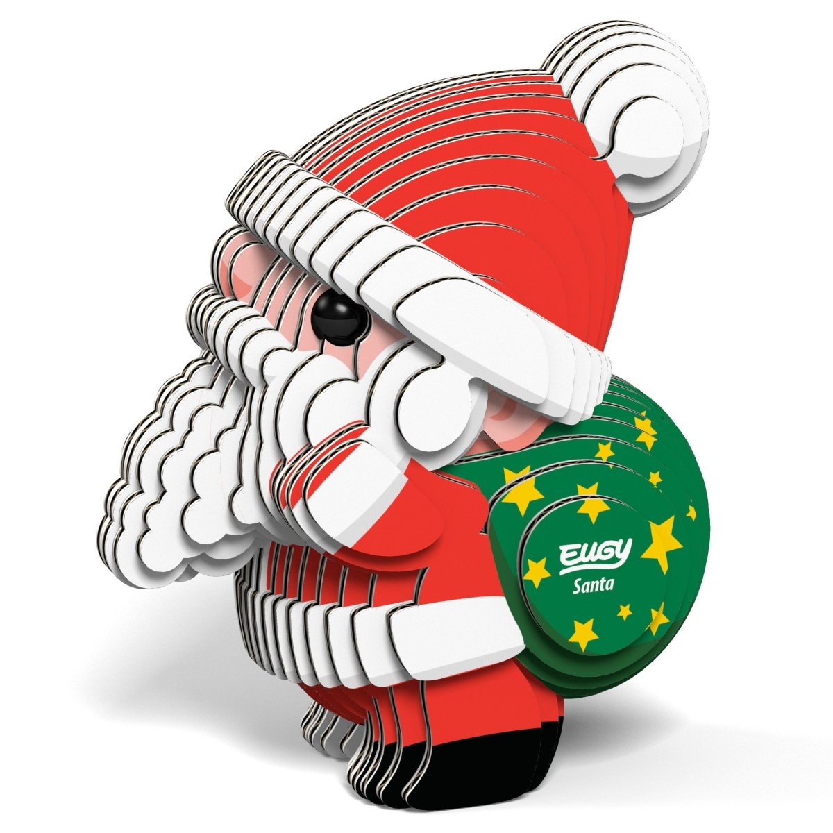 EUGY Santa 3D cardboard model – part of the EUGY Christmas Bundle