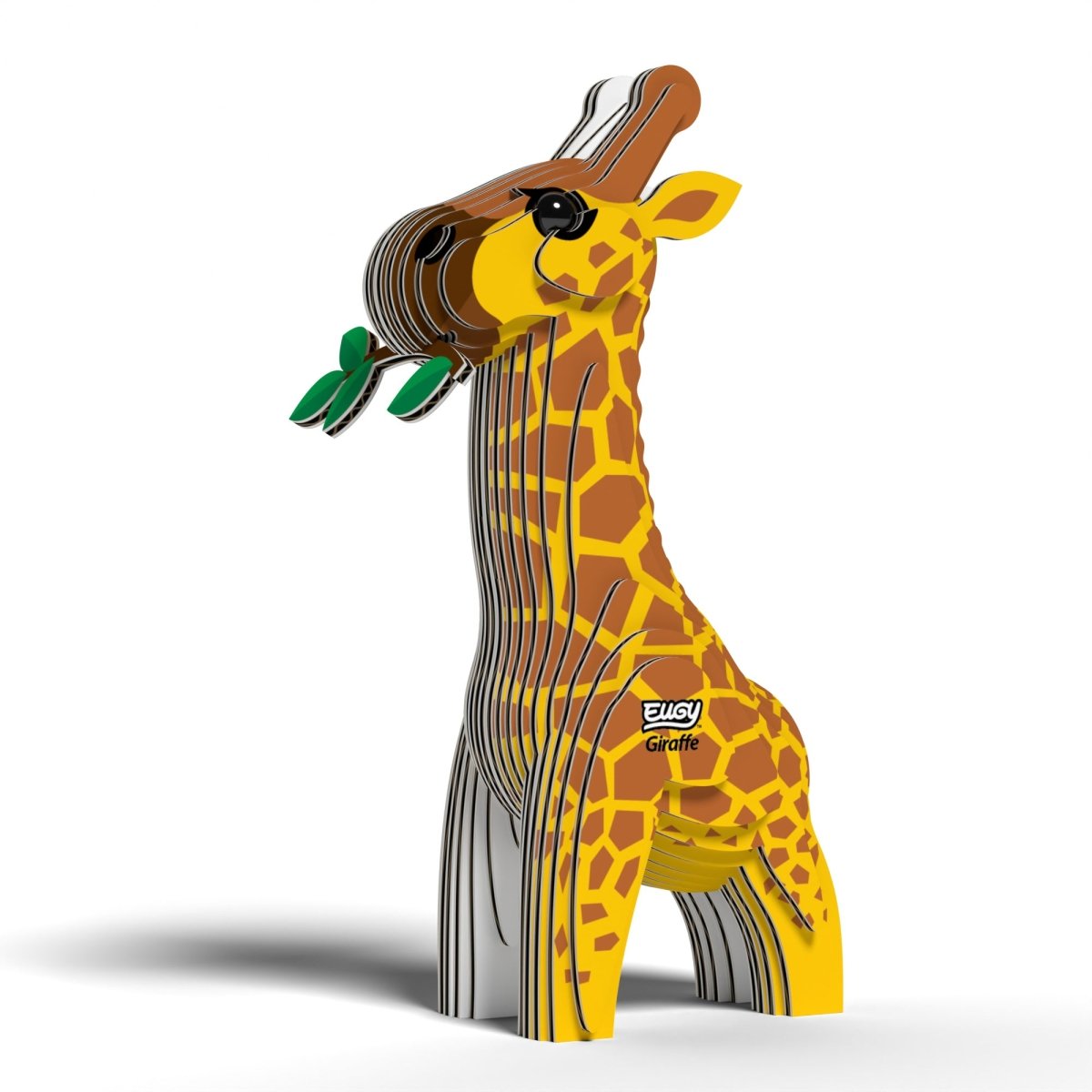 EUGY Giraffe 3D cardboard model kit - finished model
