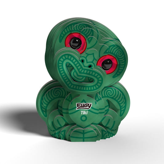 EUGY Tiki 3D cardboard model kit - finished model