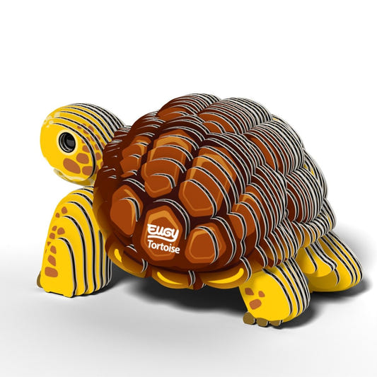 EUGY Tortoise 3D cardboard model kit - finished model