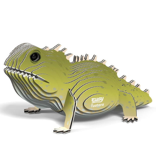 EUGY Tuatara 3D cardboard model kit - finished model