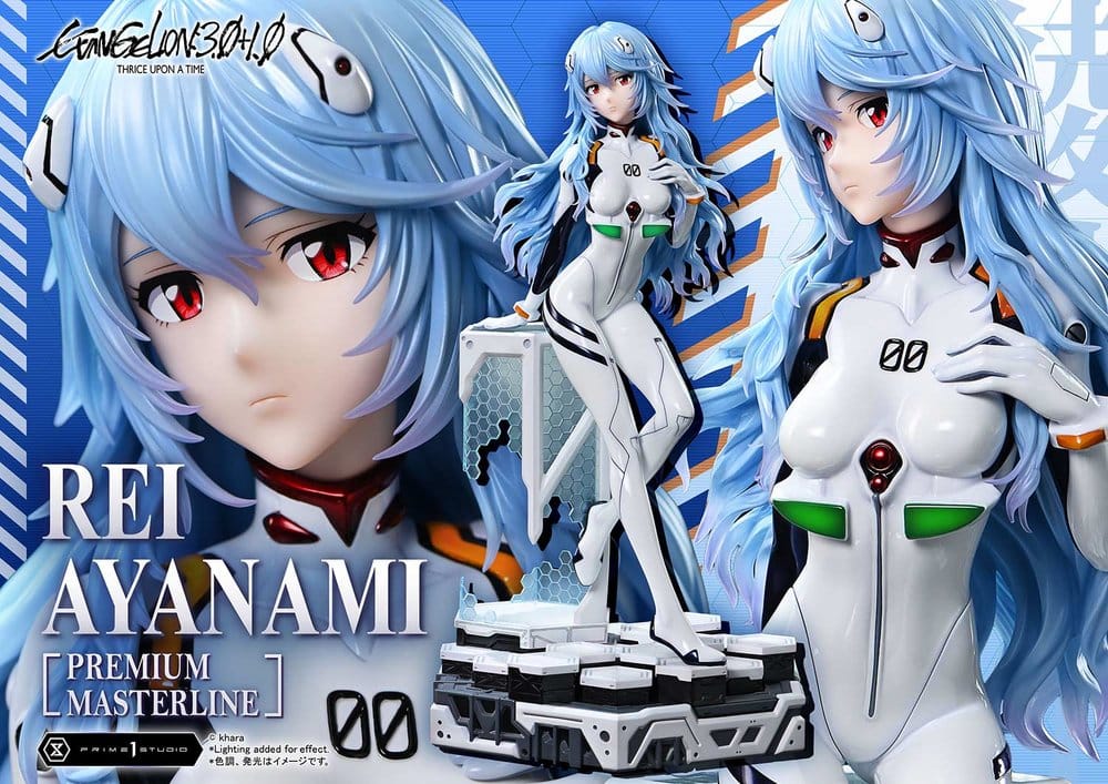 Evangelion: 3.0 + 1.0 Thrice Upon A Time Premium Masterline Series Statue 1/4 Rei Ayanami 46 cm