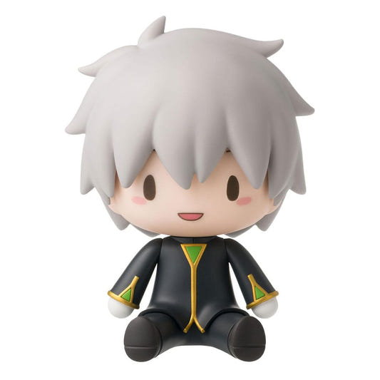 Sega Fuwa Petit Evangelion Kaworu Commander Suit chibi figure, smiling front view