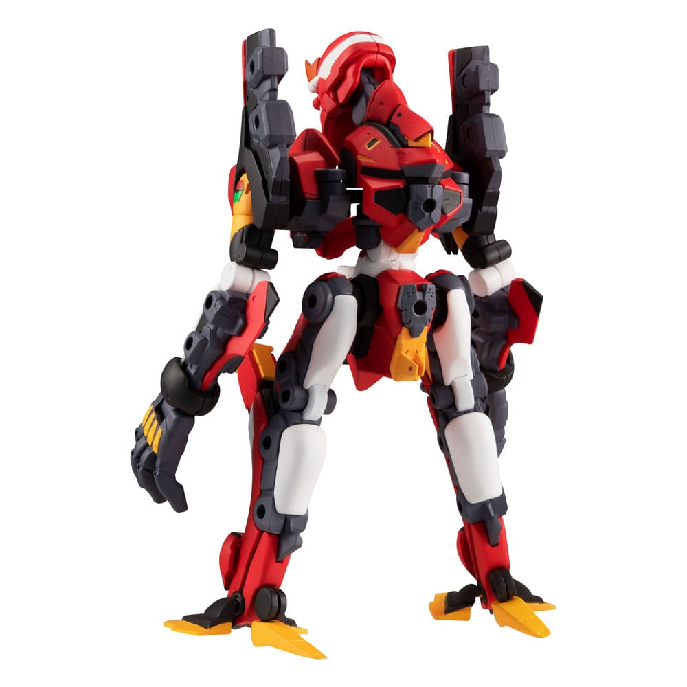 Megahouse Desktop Army Evangelion Unit-02 figure in red armour, standing front view