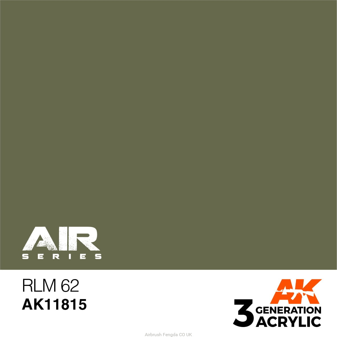 AK Interactive 3rd Gen Acrylic: RLM 62 17ml AK11815 - Loaded Dice Barry Vale of Glamorgan CF64 3HD