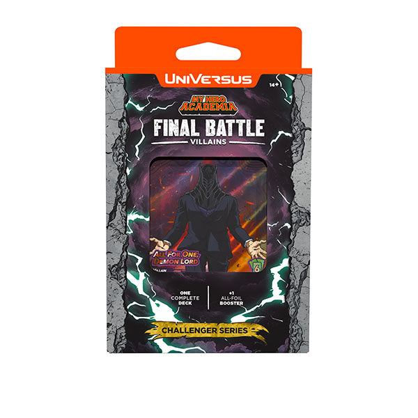 Universus CCG - My Hero Academia: Final Battle Challenger Series Deck - Villians