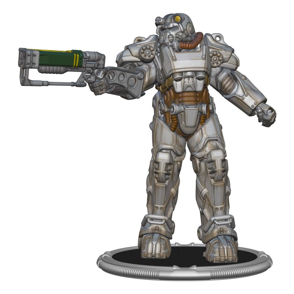 Fallout Mini Figures 2-Pack - T-60 & Vault Boy (Power) - Loaded Dice