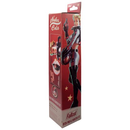 Fallout Nuka-Cola XL Desk Pad and Coaster Set - Loaded Dice