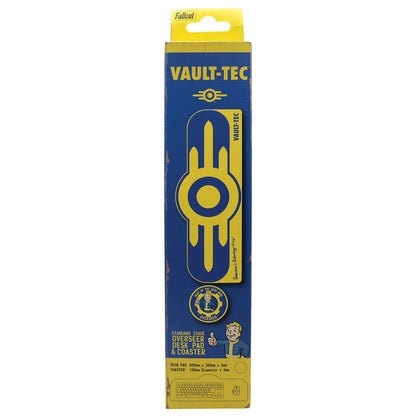 Fallout Vault-Tec XL Desk Pad and Coaster Set - Loaded Dice