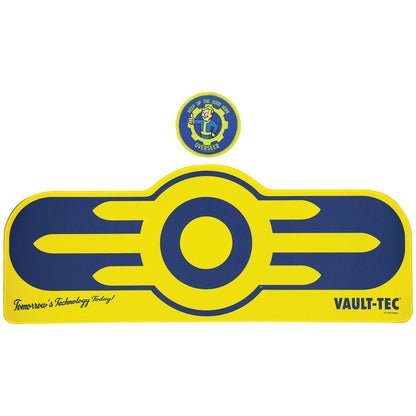 Fallout Vault-Tec XL Desk Pad and Coaster Set - Loaded Dice