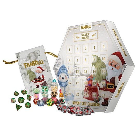 Fanroll - Holiday Dice Advent Calendar 2026 - Loaded Dice
