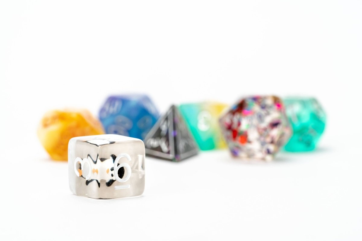 Fanroll - Mystery Misfit Resin Polyhedral Dice Set - Loaded Dice