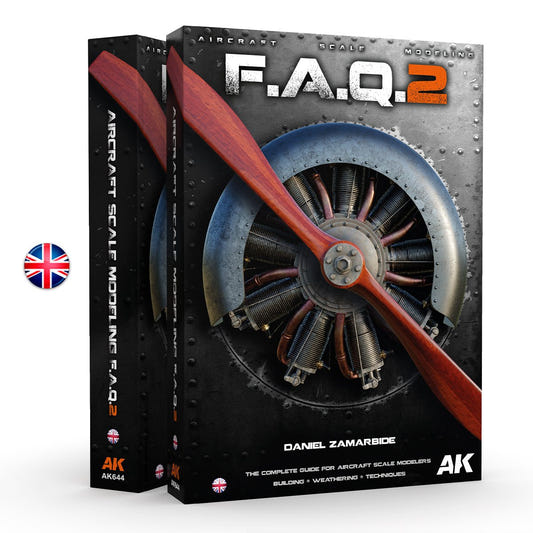 F.A.Q. 2 Aircraft Scale Modelling by Daniel Zamarbide modelling book from AK Interactive