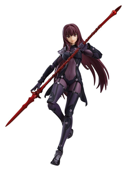 Max Factory figma Fate/Grand Order Lancer Scathach action figure holding her red spear