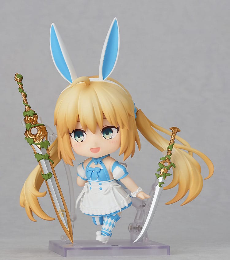 Altria Caster Nendoroid smiling with Totsuka no Tsurugi and Mistilteinn, Fate/Grand Order