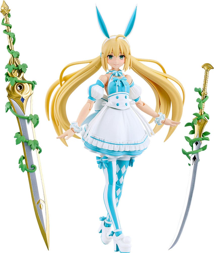 Altria Caster Berserker Plamatea model kit by Good Smile Company with both vine-wrapped swords