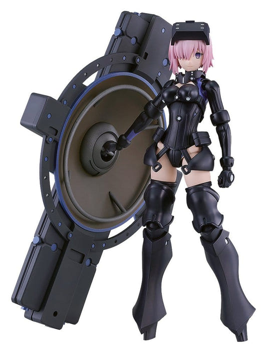 Max Factory Plamatea Fate/Grand Order Mash Kyrielight Ortinax model kit built with her shield