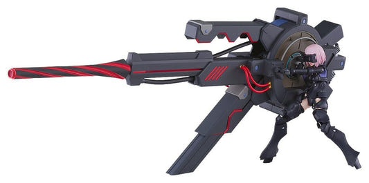 Max Factory Plamatea Mash Kyrielight Ortinax Black Barrel Edition kit aiming the giant Black Barrel