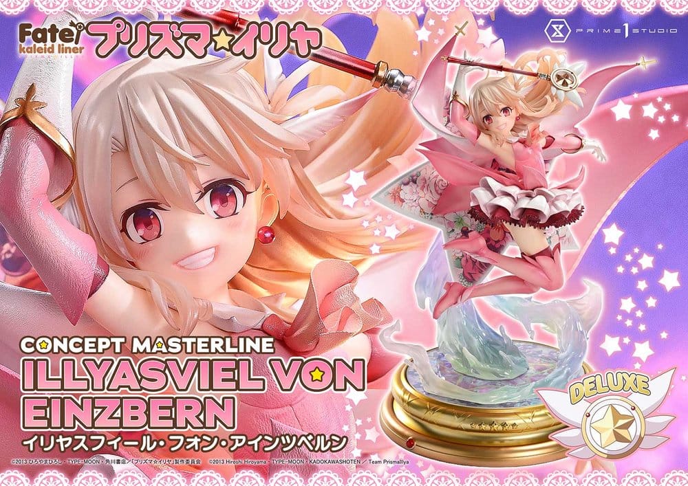 Illyasviel von Einzbern Deluxe Concept Masterline promotional banner with face close-up