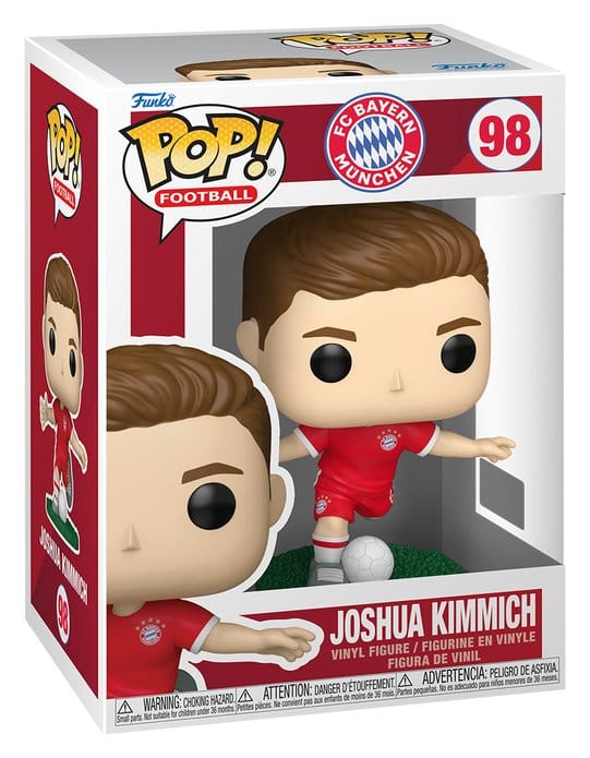 Funko POP! Football FC Bayern München Joshua Kimmich vinyl figure in window box, number 98