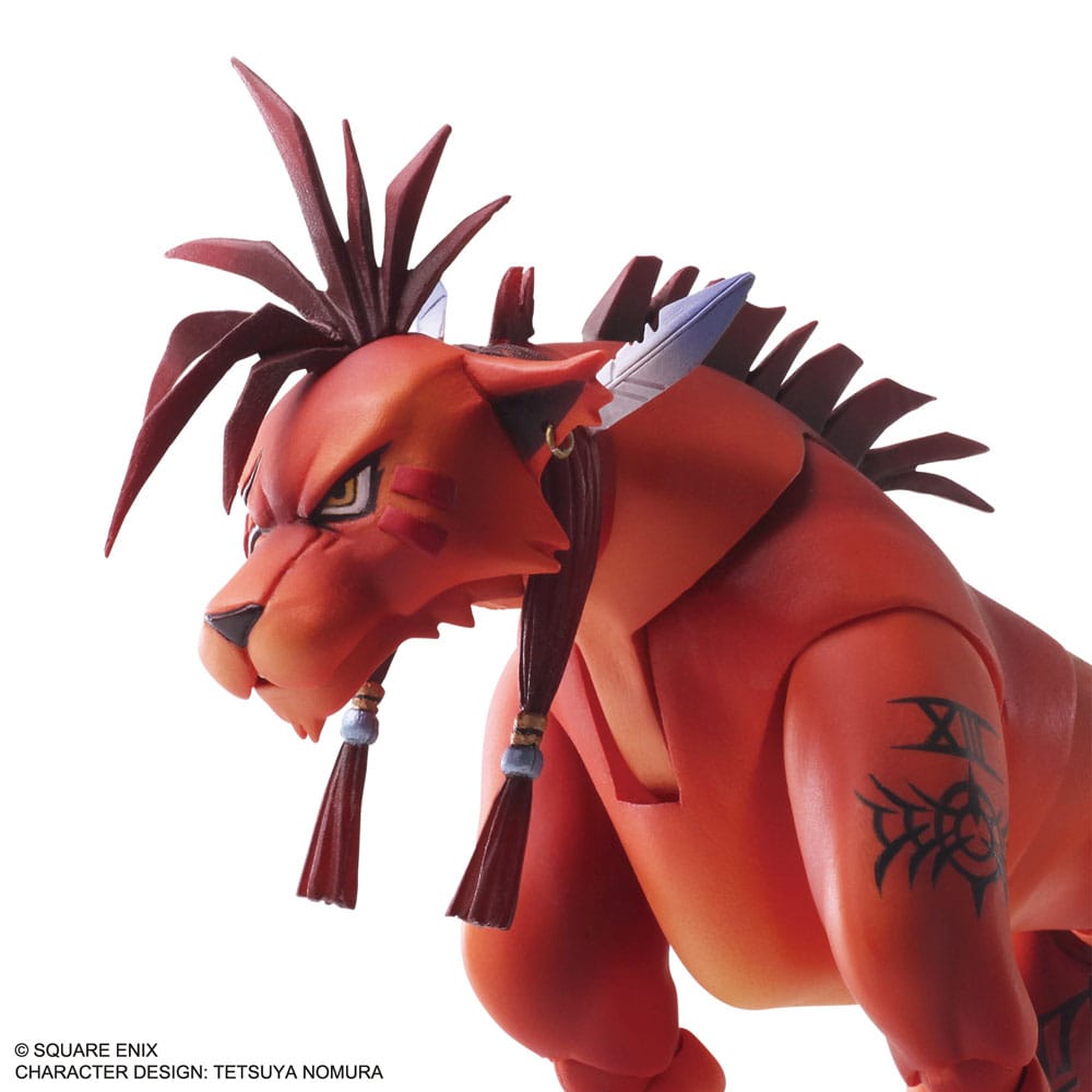 Final Fantasy VII Bring Arts Action Figure Red13 17cm - Loaded Dice