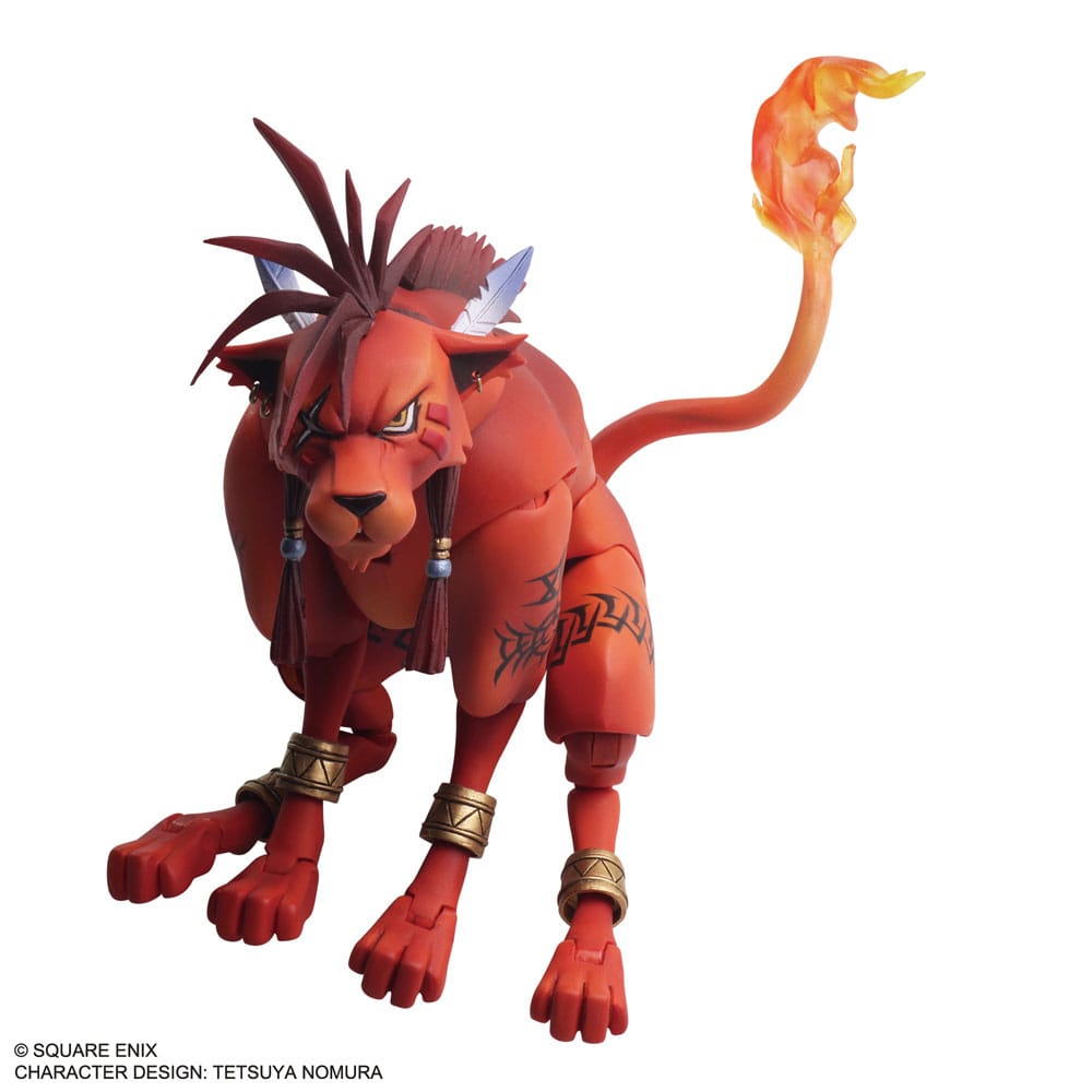Final Fantasy VII Bring Arts Action Figure Red13 17cm - Loaded Dice