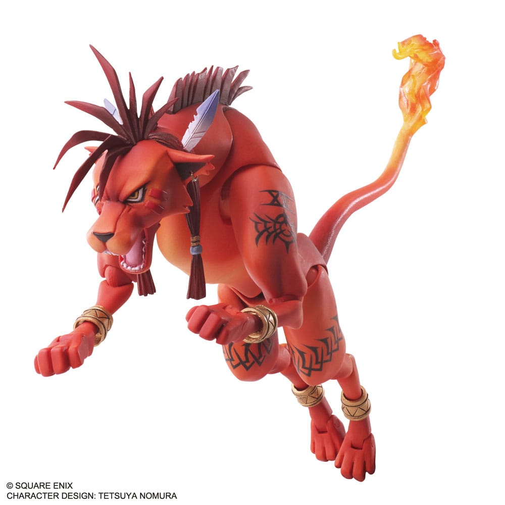 Final Fantasy VII Bring Arts Action Figure Red13 17cm - Loaded Dice