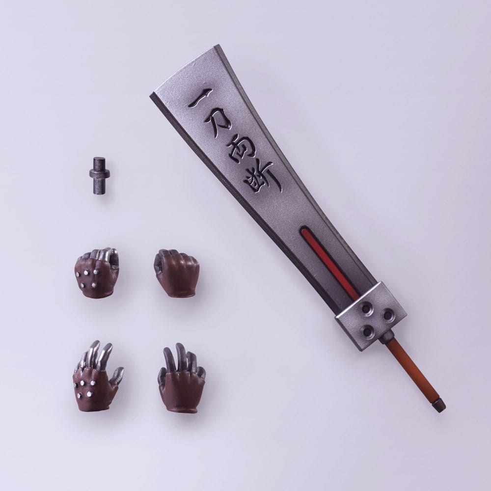 Final Fantasy VII Bring Arts Cloud Strife Hardedge Ver. 15cm - Loaded Dice