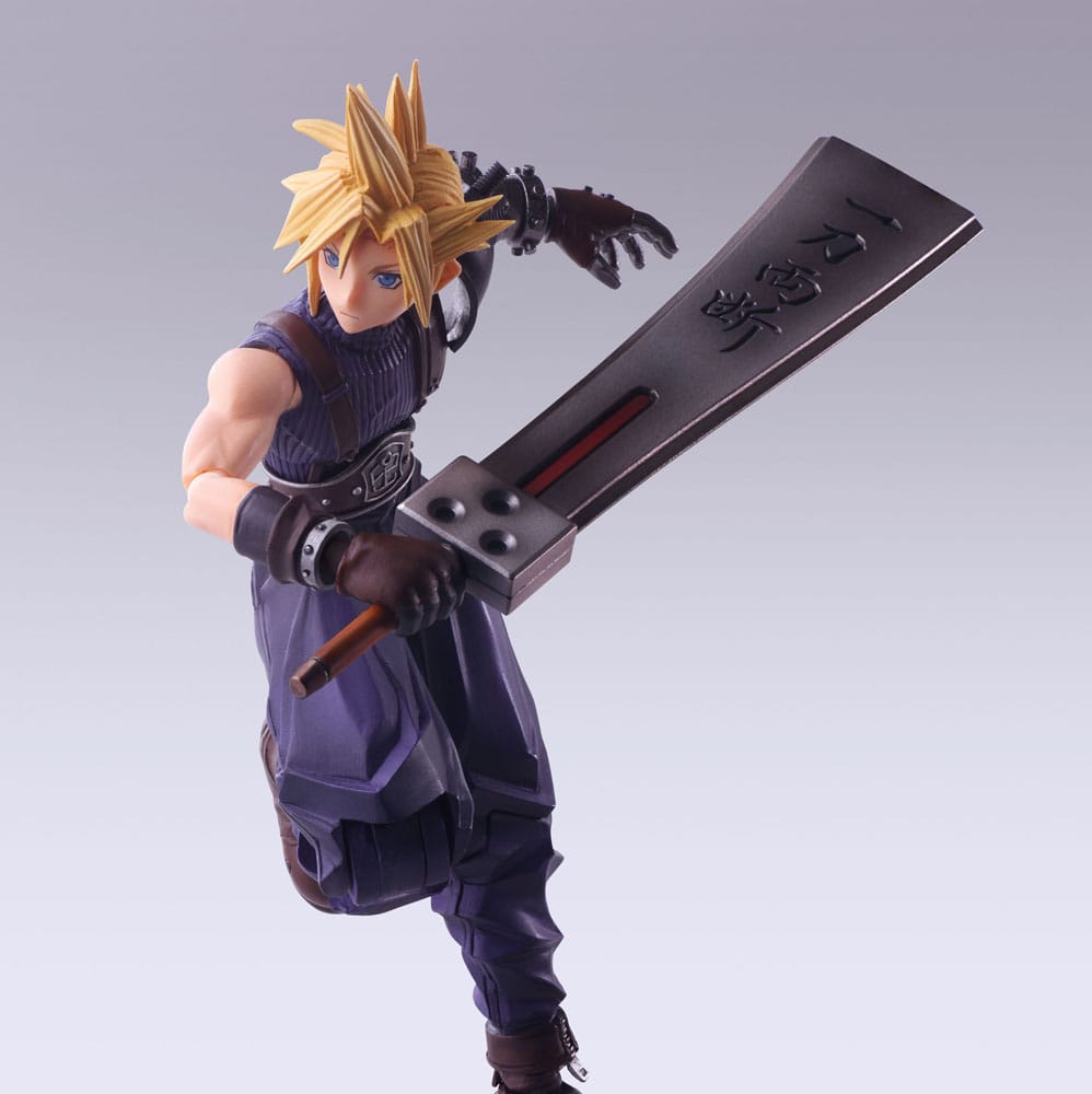 Final Fantasy VII Bring Arts Cloud Strife Hardedge Ver. 15cm - Loaded Dice