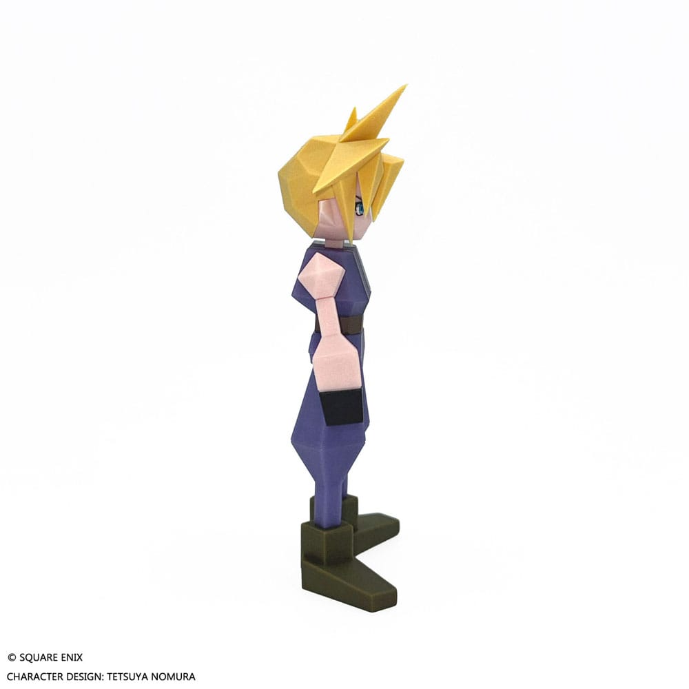 Final Fantasy VII Polygon Vinyl Figure Cloud Strife 15cm - Loaded Dice