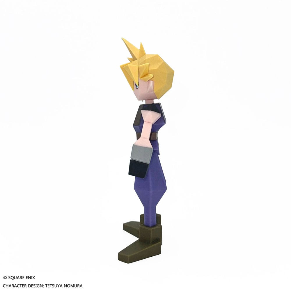 Final Fantasy VII Polygon Vinyl Figure Cloud Strife 15cm - Loaded Dice