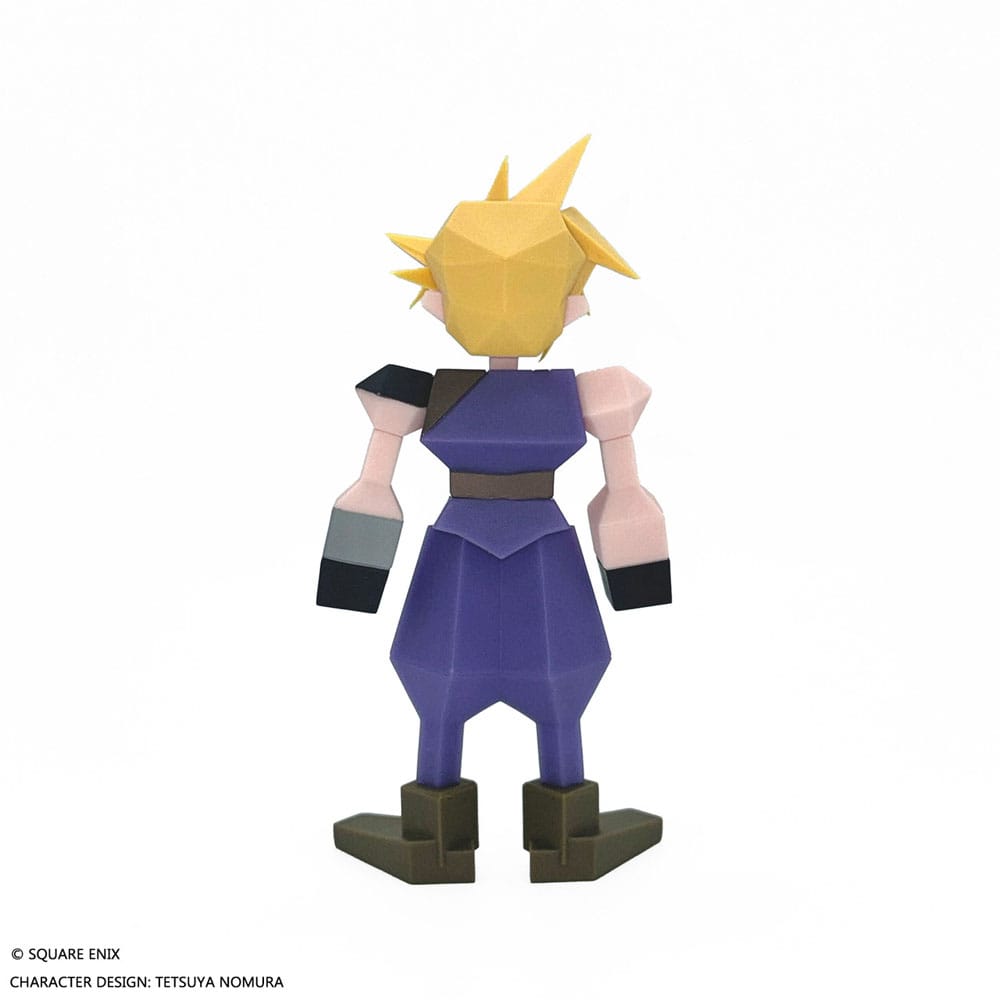 Final Fantasy VII Polygon Vinyl Figure Cloud Strife 15cm - Loaded Dice