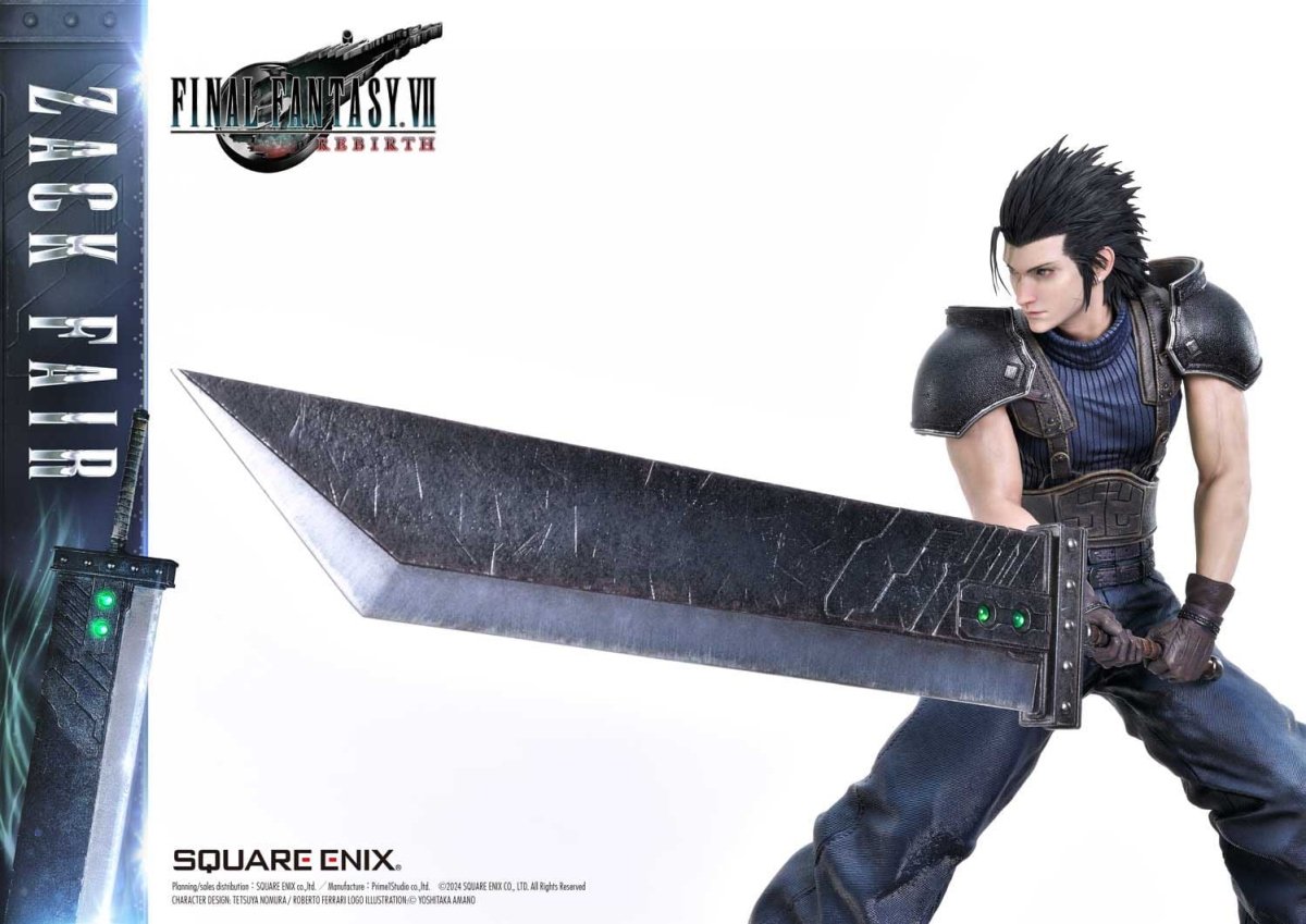 Final Fantasy VII Rebirth Statue 1/4 Zack Fair 57cm - Loaded Dice