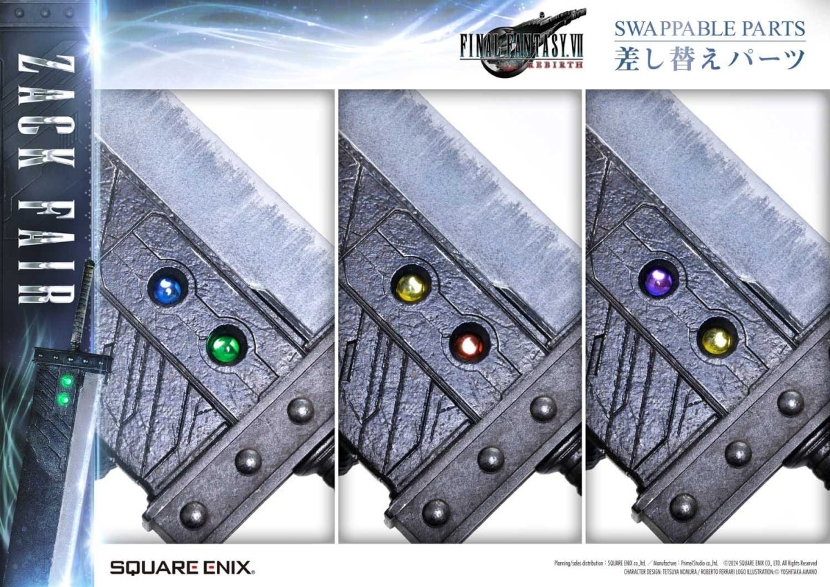 Final Fantasy VII Rebirth Statue 1/4 Zack Fair 57cm - Loaded Dice