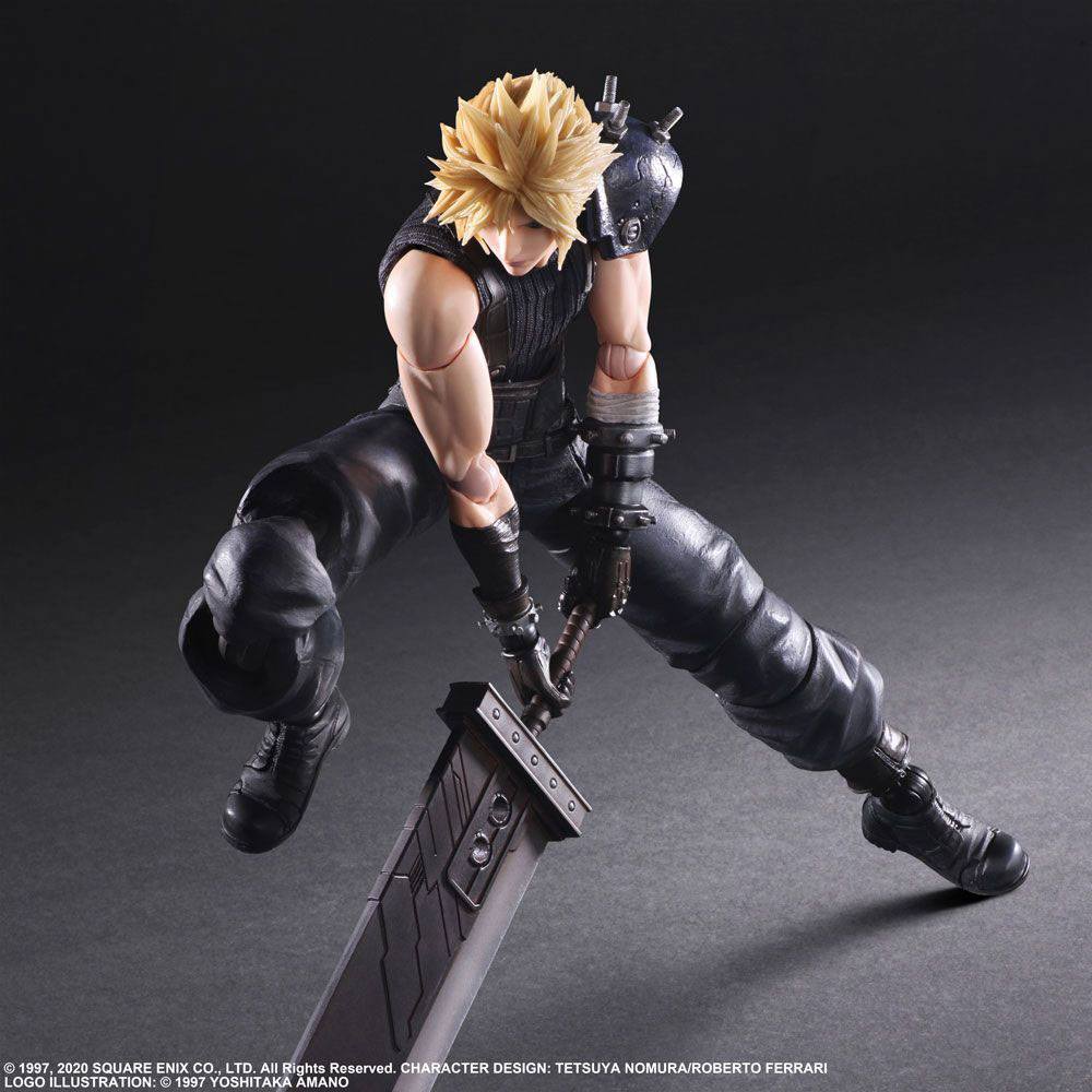 Final Fantasy VII Remake Play Arts Kai Action Figure Cloud Strife Ver. 2 - Loaded Dice