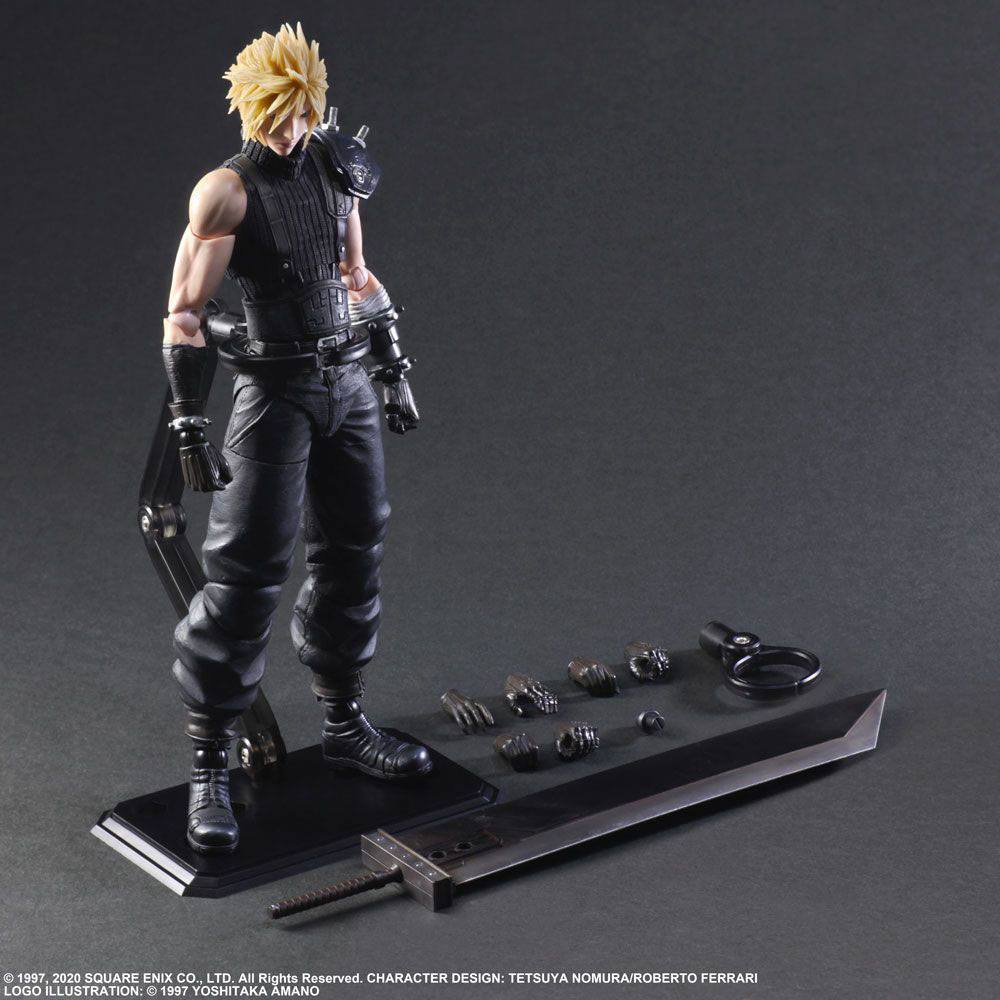 Final Fantasy VII Remake Play Arts Kai Action Figure Cloud Strife Ver. 2 - Loaded Dice
