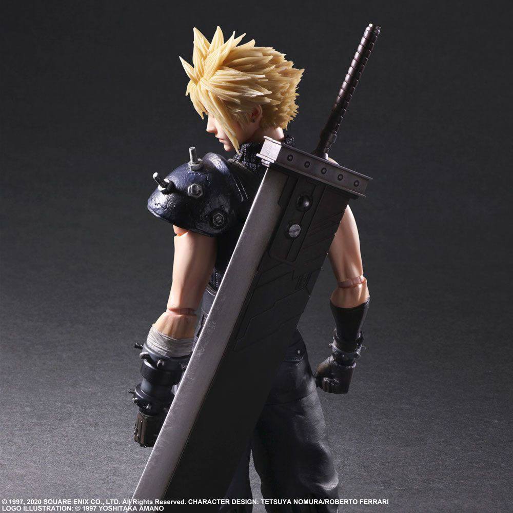 Final Fantasy VII Remake Play Arts Kai Action Figure Cloud Strife Ver. 2 - Loaded Dice