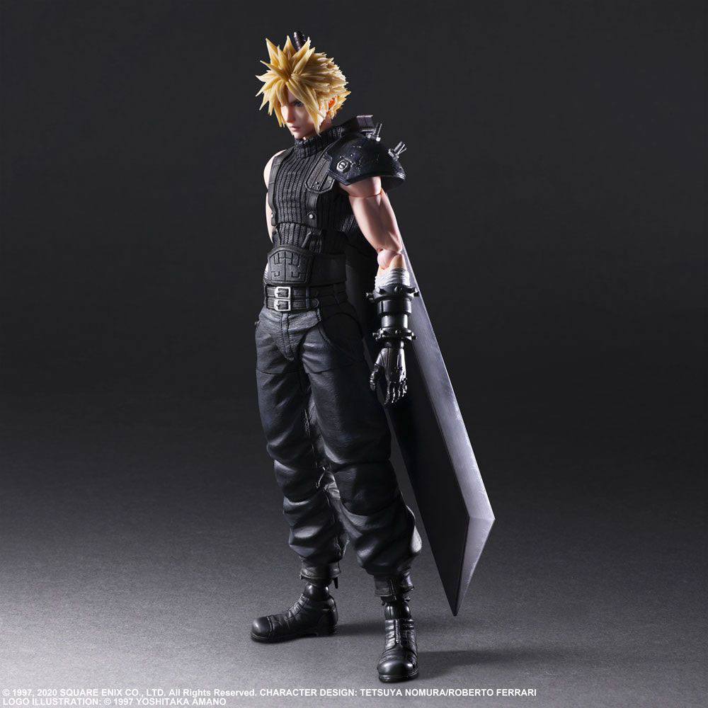 Final Fantasy VII Remake Play Arts Kai Action Figure Cloud Strife Ver. 2 - Loaded Dice