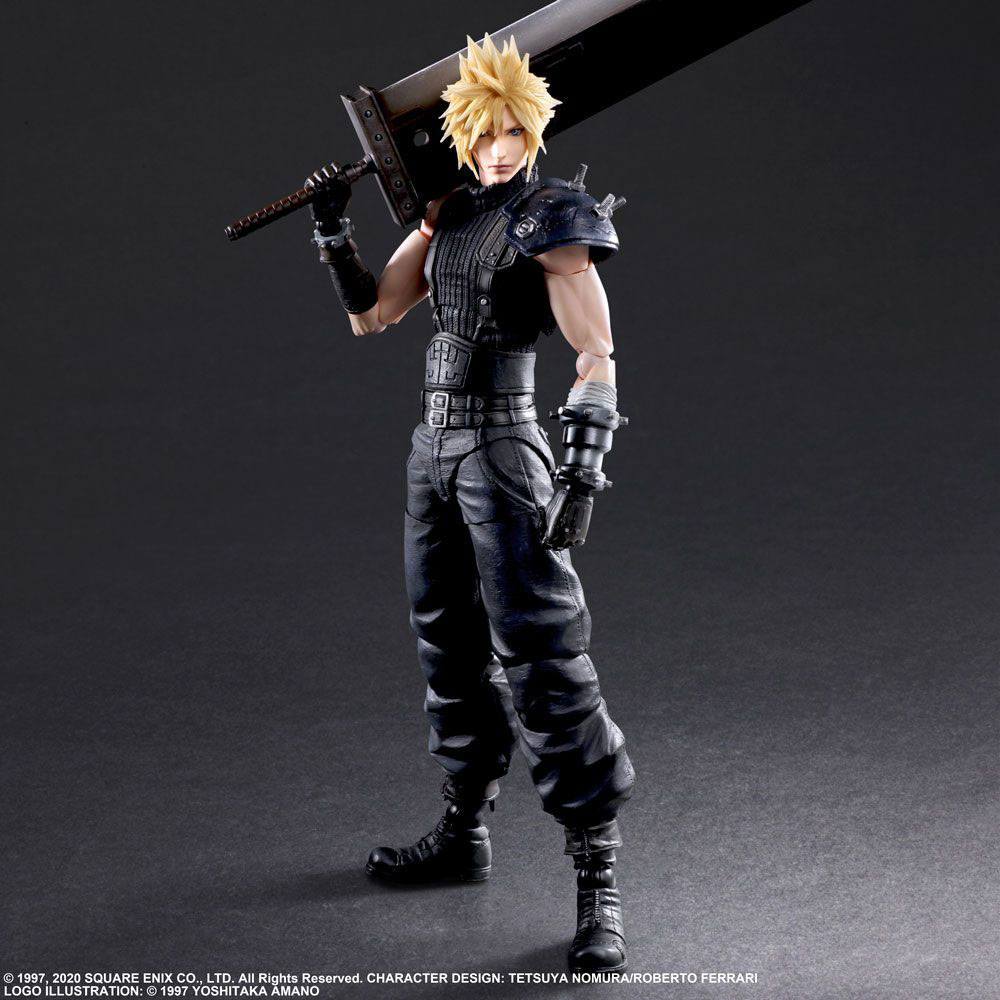 Final Fantasy VII Remake Play Arts Kai Action Figure Cloud Strife Ver. 2 - Loaded Dice