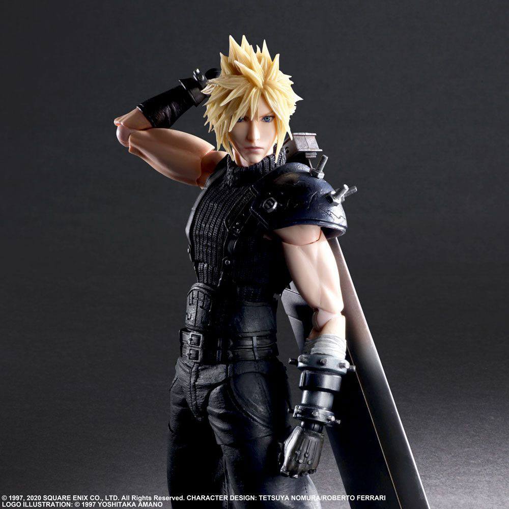 Final Fantasy VII Remake Play Arts Kai Action Figure Cloud Strife Ver. 2 - Loaded Dice
