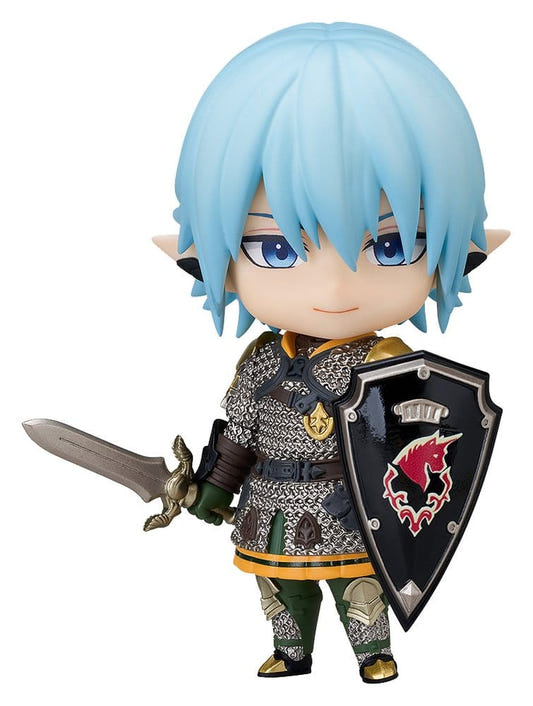 Good Smile Company Nendoroid Haurchefant figure from Final Fantasy XIV in chainmail with sword and shield
